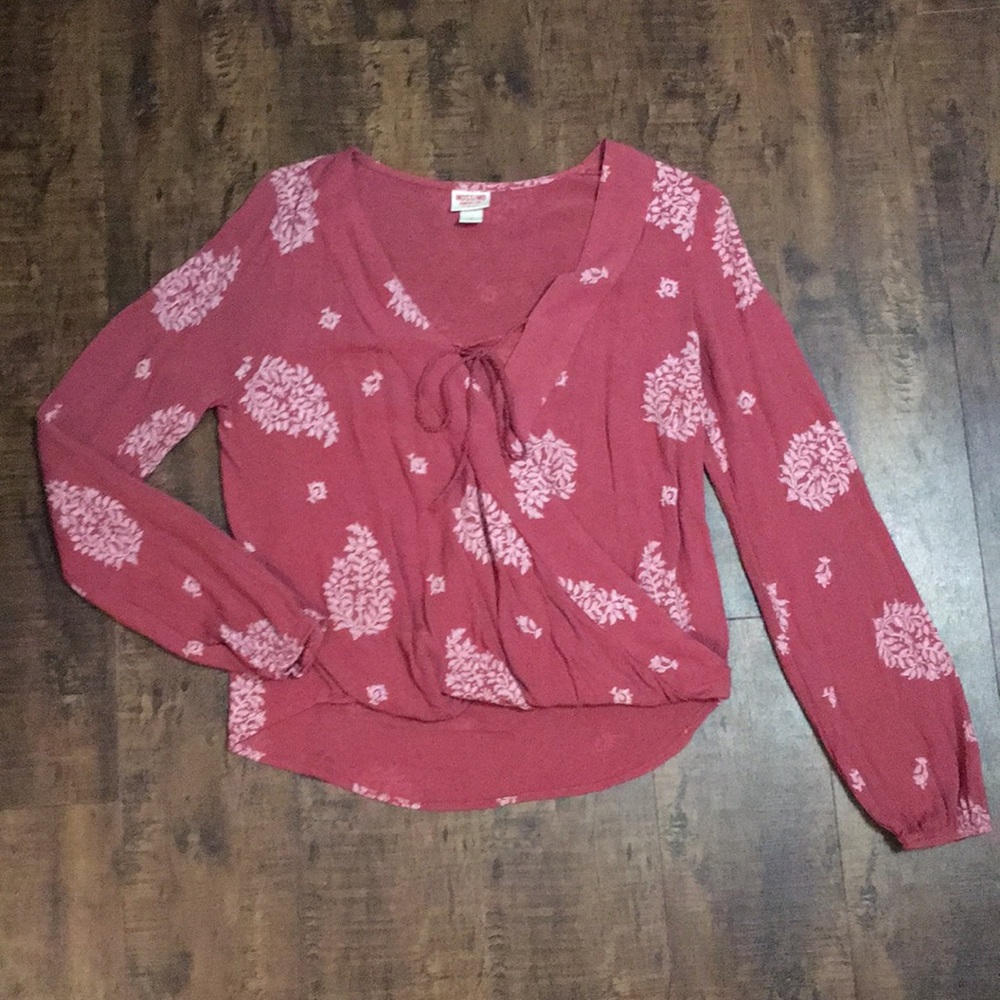 Long sleeve blouse